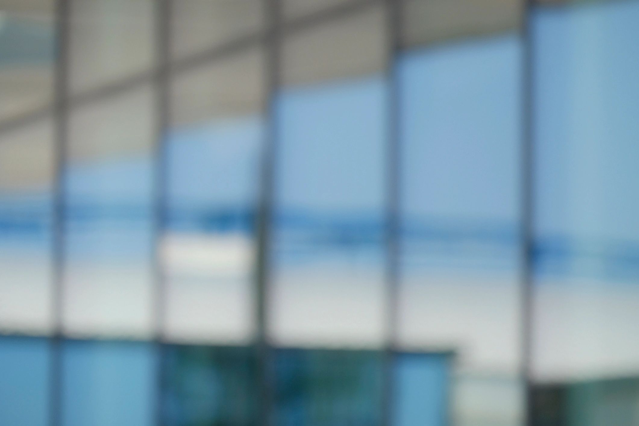 Glass facade representing window film